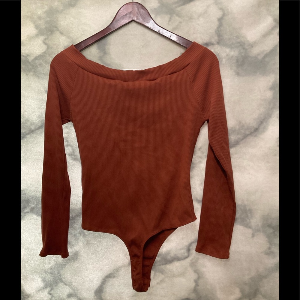 Lulus Ribbed Bodysuit - Picture 3 of 3